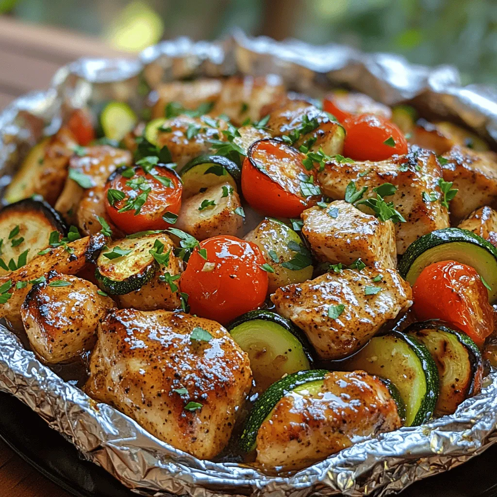 In the fast-paced world we live in, finding delicious and easy-to-prepare meals can often feel daunting. Enter Ranch Chicken and Veggie Foil Packs—a wholesome, flavorful dish that promises both convenience and satisfaction. This recipe encapsulates everything we love about cooking: it’s quick, requires minimal cleanup, and is packed with nutrients. Using boneless, skinless chicken breasts alongside a vibrant array of vegetables, this dish is perfect for busy weeknights or weekend gatherings. Let’s dive into the details of this scrumptious recipe.