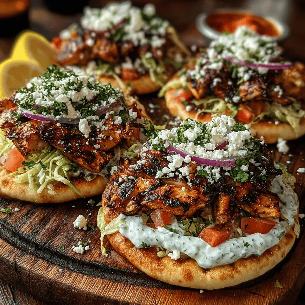 Mini Chicken Gyro Pita Sliders are a delightful twist on traditional Greek gyros, offering a bite-sized option that is perfect for any occasion. These sliders pack a punch of Mediterranean flavors, making them an ideal choice for family dinners, parties, or casual gatherings with friends. The combination of juicy chicken, fresh vegetables, and creamy tzatziki sauce wrapped in warm pita bread creates a mouthwatering experience that is both satisfying and easy to prepare.