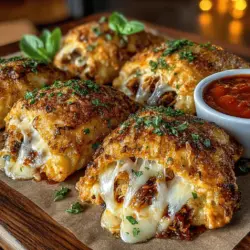 In the realm of comfort food, few dishes evoke the same warm and inviting feelings as chicken parmesan. Now, imagine taking that beloved classic and transforming it into a bite-sized treat that’s perfect for any occasion. Introducing Crispy Mini Chicken Parm Crescent Bites, a delicious delight that combines the rich flavors of traditional chicken parmesan with the convenience of crescent roll dough. Whether you’re hosting a party, preparing a family meal, or simply craving a savory snack, these crescent bites are sure to impress.