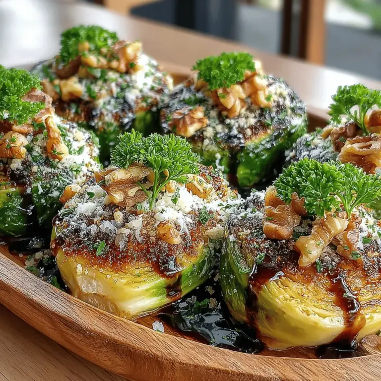 Brussels sprouts have experienced a remarkable resurgence in popularity over the past decade, transitioning from a meal-time afterthought to a celebrated staple on many dinner tables. This tiny, green vegetable, resembling miniature cabbages, is not only a versatile ingredient but also a powerhouse of nutrition. With their unique flavor and a delightful crunch, Brussels sprouts have captured the hearts of health-conscious eaters and food enthusiasts alike. In this article, we delve into an exciting recipe that promises to elevate your Brussels sprout game: Sizzling Crunchy Brussels Surprise. This dish boasts a medley of flavors and textures that will leave your taste buds tingling, making it a perfect addition to any meal.