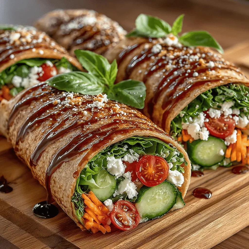 Wraps have become a go-to meal option for many, offering a delightful combination of convenience, flavor, and nutrition. They can be easily customized to suit individual tastes and dietary preferences, making them an ideal choice for busy weekdays or leisurely weekend lunches. Among the myriad of wrap recipes available, Balsamic Bliss Wraps stand out due to their vibrant, fresh ingredients and a tantalizing balsamic vinaigrette that ties everything together.
