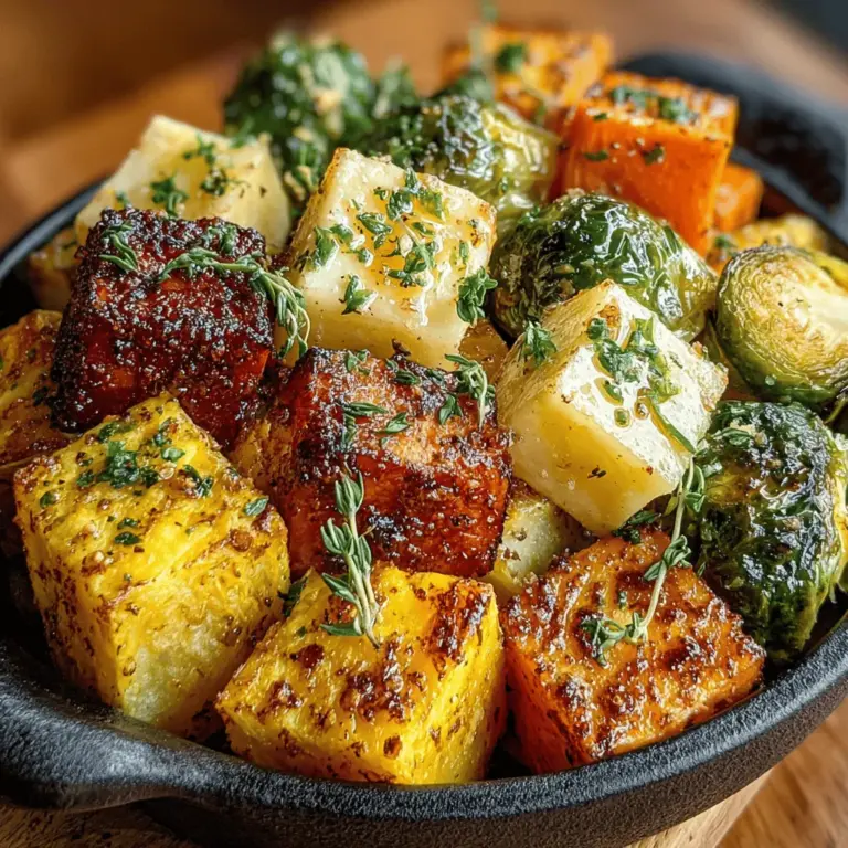 When it comes to enhancing the flavor of your Maple Roasted Root Vegetable Hash, the right seasonings can make all the difference. In this recipe, ground cinnamon and garlic powder play pivotal roles.