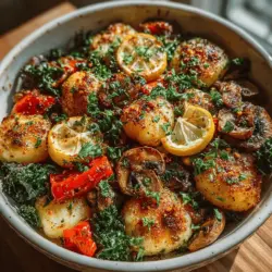 In the fast-paced world we live in, the appeal of sheet pan meals cannot be overstated. These one-pan wonders bring together convenience and flavor, allowing home cooks to create hearty, satisfying dishes without the hassle of multiple pots and pans. Among the plethora of sheet pan recipes available, Savory Sheet Pan Gnocchi with Mushrooms & Kale stands out as a delightful option, especially for those busy weeknights or intimate family dinners. This recipe not only simplifies the cooking process but also delivers a vibrant array of flavors and textures that will please even the pickiest of eaters.