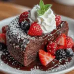 Flourless chocolate cake is a divine creation that captivates the hearts of chocolate enthusiasts and dessert lovers alike. This rich, fudgy cake offers an intense chocolate experience that transcends traditional baking, making it a perfect choice for those with gluten sensitivities or dietary restrictions. Its allure lies not only in its deep, luxurious flavor but also in its simplicity; with just a handful of ingredients, you can craft a dessert that is both elegant and indulgent. Whether you are celebrating a special occasion or simply treating yourself to an exquisite indulgence, this cake is sure to impress.