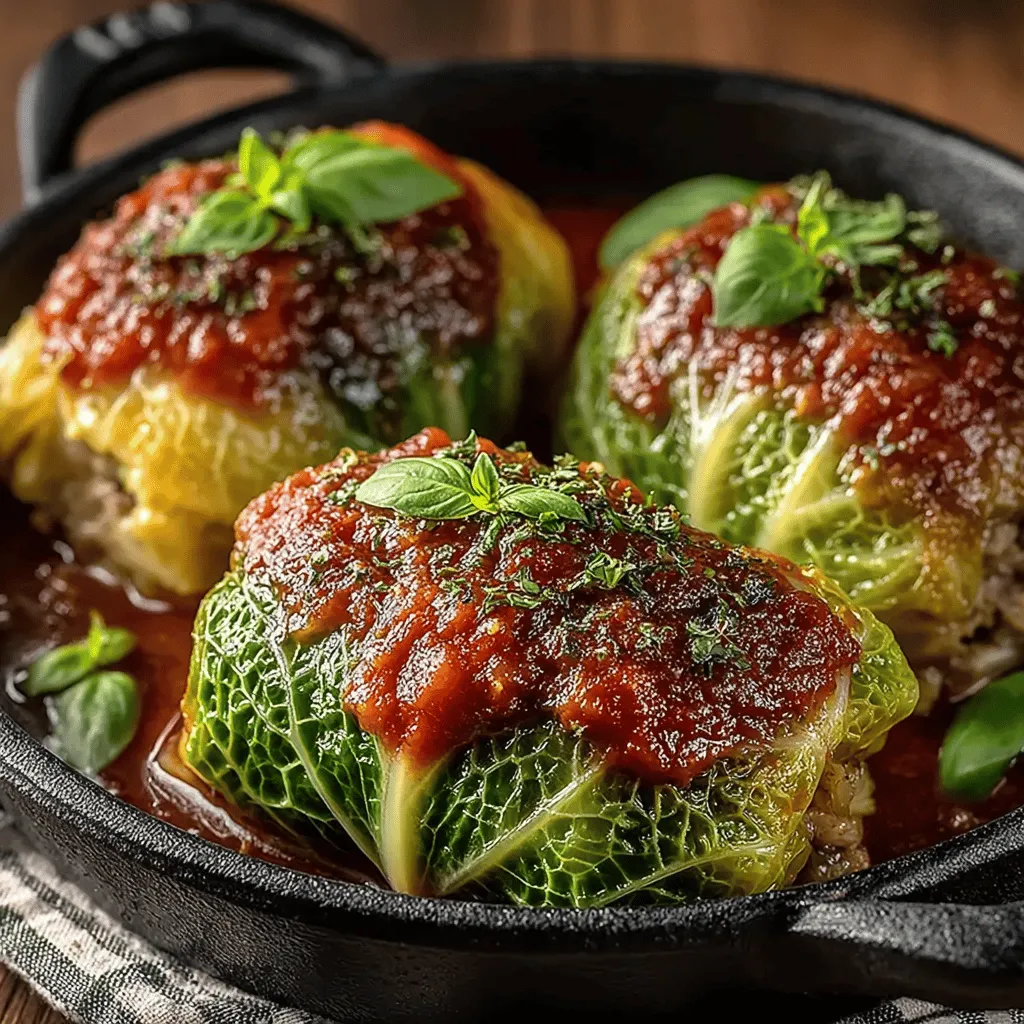 Stuffed cabbage rolls are a beloved dish that conjures images of cozy family meals and comforting gatherings. These delightful rolls combine tender cabbage leaves with a savory filling of ground meat and rice, all enveloped in a rich, tangy tomato sauce. The process of creating cabbage rolls is not only a culinary art but also a cultural tapestry, woven through various traditions and regions around the world. From Eastern European kitchens to Mediterranean tables, each variation of cabbage rolls tells a story of heritage and home, making them a perfect centerpiece for family dinners or a comforting meal on a chilly night.