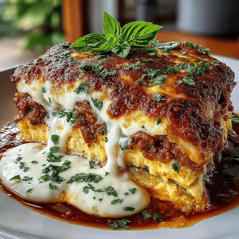 To start your Zesty Low-Carb Zucchini Lasagna Bake, the first step is to cook the meat. For this recipe, you can use ground beef, turkey, or chicken, depending on your preference. Heat a large skillet over medium heat and add a tablespoon of olive oil to prevent sticking. Once the oil is hot, add the ground meat, breaking it apart with a spatula.
