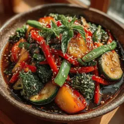 As the summer season approaches, the market becomes a vibrant display of fresh produce, with ripe peaches taking center stage. This Sweet & Savory Peach Veggie Stir Fry is a delightful dish that showcases the luscious sweetness of peaches while incorporating an array of colorful vegetables. Perfect for a quick weeknight dinner or a healthy lunch option, this recipe embodies the essence of seasonal cooking, allowing you to enjoy the best flavors of the summer.