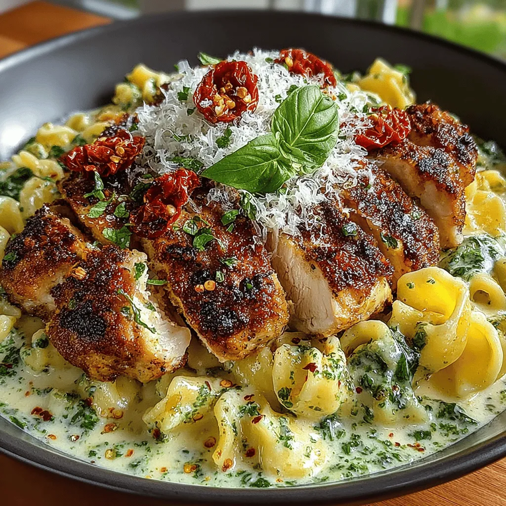 Creamy Pesto Chicken Pasta is a tantalizing dish that embodies the perfect blend of comfort and flavor, making it a favorite among pasta enthusiasts and casual diners alike. This recipe combines tender chicken, al dente pasta, and a luscious creamy pesto sauce to create a meal that is as satisfying as it is delicious. The creamy texture of the sauce envelops the pasta, providing a rich mouthfeel that complements the freshness of the pesto, while the chicken adds a hearty protein boost.