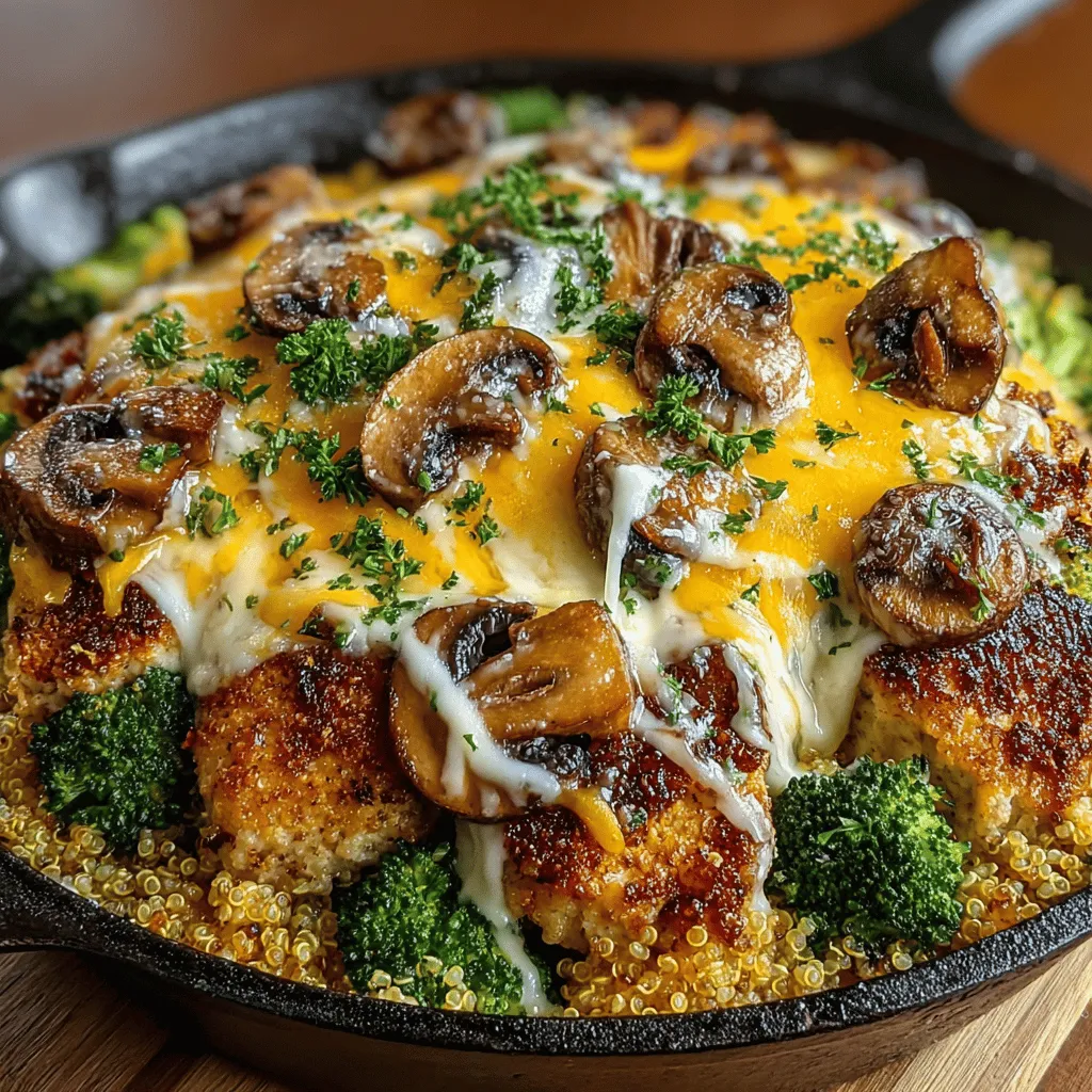 In the fast-paced world of modern cooking, finding meals that are both delicious and easy to prepare can be a challenge. One-Pan Cheesy Chicken and Broccoli Bake is a perfect solution, offering a delightful blend of flavors and nutrition while minimizing time spent in the kitchen. This comforting dish combines tender chicken, vibrant broccoli, and creamy cheese, all baked together in one pan for a hassle-free dinner experience. Not only does it satisfy the taste buds, but it also provides essential nutrients, making it an ideal choice for families looking to balance flavor with health.