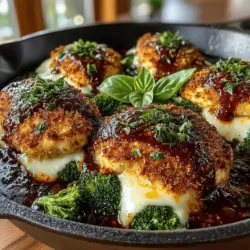 Cheesy One-Pan Chicken Parm & Broccoli Delight