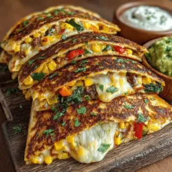 Cheesy Vegetable Quesadillas: A Delicious and Versatile Recipe