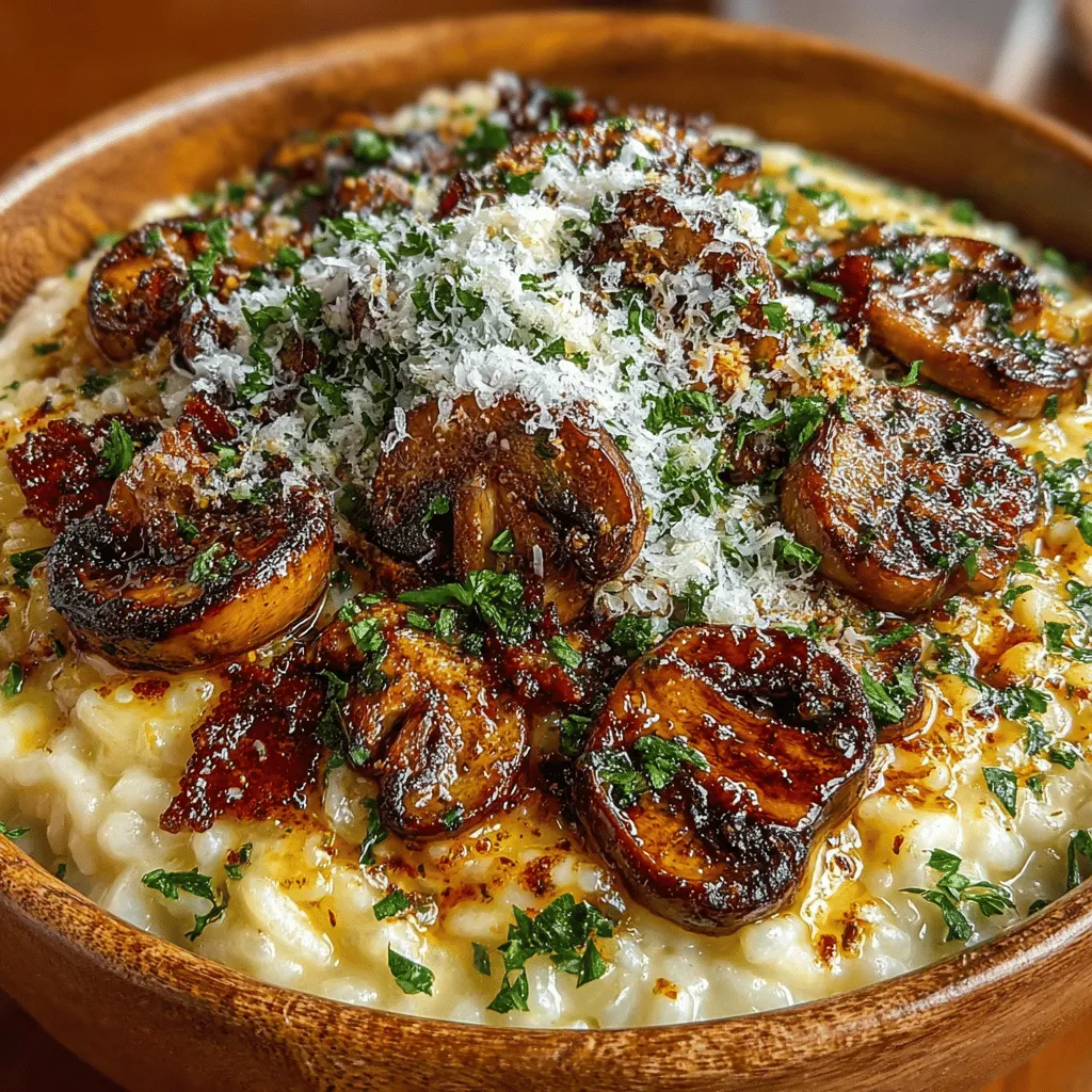 Risotto is a quintessential Italian dish that embodies the essence of comfort food. Originating from Northern Italy, this creamy rice dish has gained worldwide popularity for its luxurious texture and rich flavors. Risotto is not just a meal; it's a culinary experience that invites you to slow down and savor every bite. Among the myriad of risotto variations, Mushroom Risotto stands out as a particular favorite. Its earthy notes from mushrooms and the velvety consistency make it an ideal dish for cozy evenings, whether you're entertaining guests or enjoying a quiet night in.