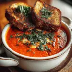 When the chill of winter settles in, or the rain pours outside, nothing evokes the feeling of warmth and comfort quite like a bowl of homemade soup paired with a gooey grilled cheese sandwich. This is where the recipe for Cozy Tomato Basil Bliss comes into play, a delightful combination that not only warms the soul but also brings back nostalgic memories of cozy family dinners. Tomato Basil Soup, with its rich, velvety texture and vibrant flavor, complements the satisfying crunch of a perfectly toasted grilled cheese, making it an ideal dish for any occasion that calls for comfort food.