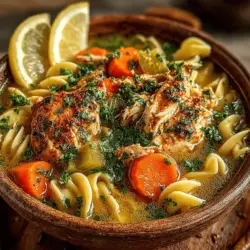 Cozy Homestyle Chicken Noodle Soup