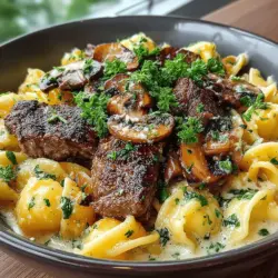 Savory Beef Stroganoff Delight