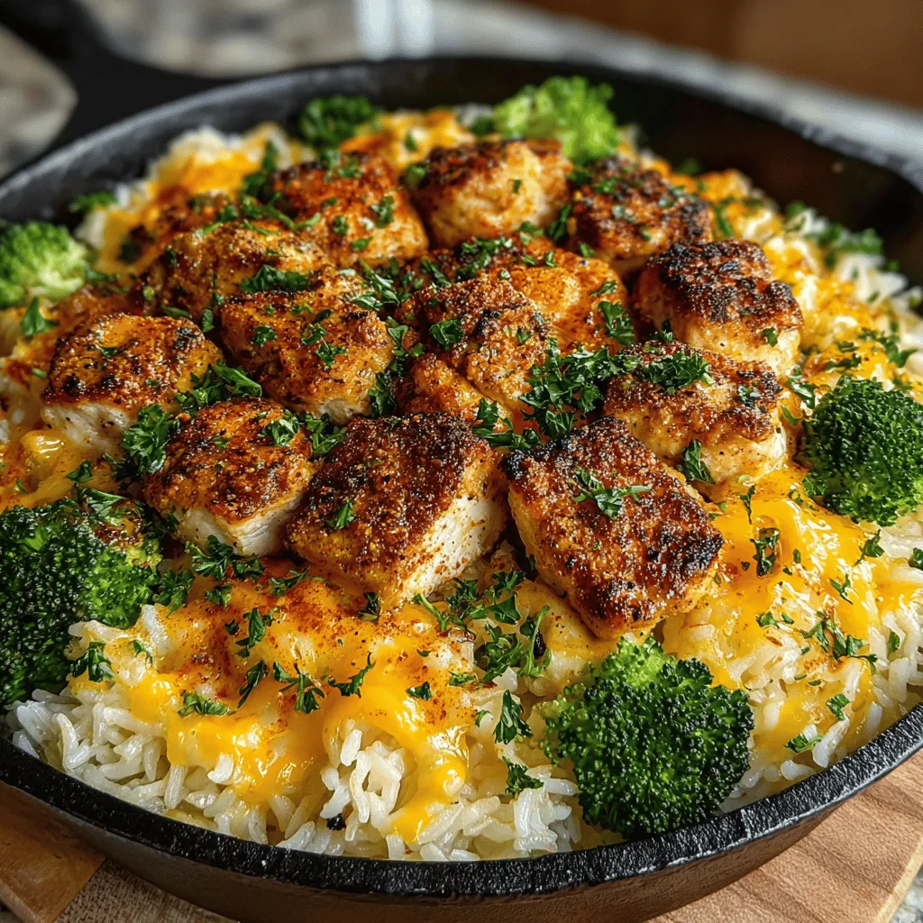 In today’s fast-paced world, finding time to prepare healthy, delicious meals can be a challenge. Enter the One-Pan Cheesy Broccoli Chicken and Rice Delight—a dish that checks all the boxes for busy individuals and families alike. This recipe is not only quick and easy to prepare, but it also offers a comforting experience that can transform a simple dinner into a hearty feast. With its combination of protein, vibrant vegetables, and wholesome grains, this meal promises to satisfy your hunger while nourishing your body.