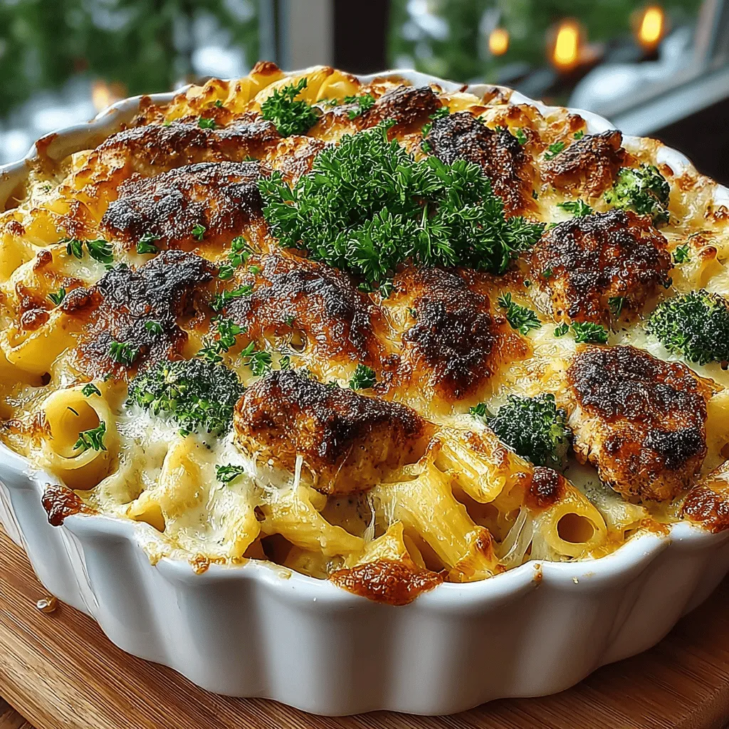 When it comes to comfort food, few dishes can compete with a creamy chicken Alfredo pasta bake. This recipe embodies everything we love about home-cooked meals: it's rich, satisfying, and perfect for sharing with family and friends. The combination of tender chicken, al dente pasta, and a luxurious Alfredo sauce makes this dish a go-to for weeknight dinners or special occasions alike. The appeal of this pasta bake lies not only in its flavor but also in its ability to bring people together around the dining table.