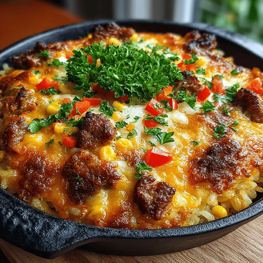 To appreciate the Cheesy Beef and Rice Casserole Delight fully, it’s essential to understand the key ingredients that contribute to its unique flavor and nutritional profile.