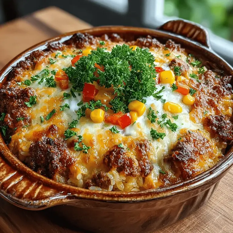 To appreciate the Cheesy Beef and Rice Casserole Delight fully, it’s essential to understand the key ingredients that contribute to its unique flavor and nutritional profile.