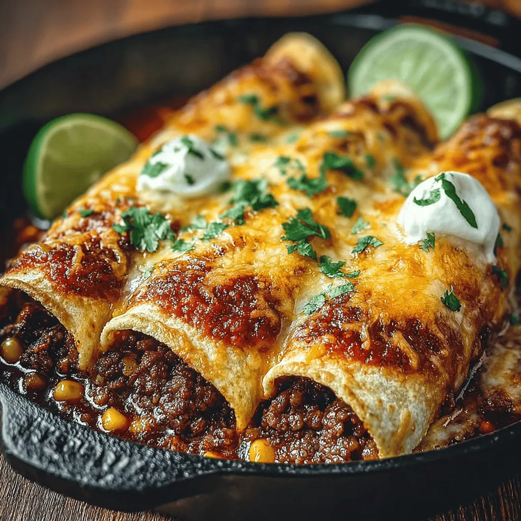 Enchiladas are a beloved staple of Mexican cuisine, celebrated for their bold flavors and comforting textures. They are a dish that not only warms the heart but also brings people together, often served at family gatherings, celebrations, and casual weeknight dinners alike. Traditionally, enchiladas consist of corn tortillas wrapped around a filling, typically smothered in a rich, spicy sauce. While there are countless variations to explore, their popularity stems from their versatility and the ability to customize them according to personal tastes.
