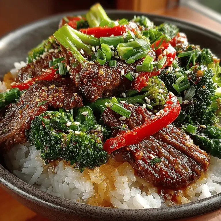 When it comes to Asian cuisine, few dishes are as beloved as beef and broccoli. This classic stir-fry not only highlights the perfect marriage of tender beef and vibrant vegetables but also offers a delightful balance of flavors that has made it a staple in households and restaurants worldwide. The Sizzling Beef & Broccoli Delight takes this timeless dish to new heights, providing a quick and easy way to enjoy a meal packed with nutrition and taste.