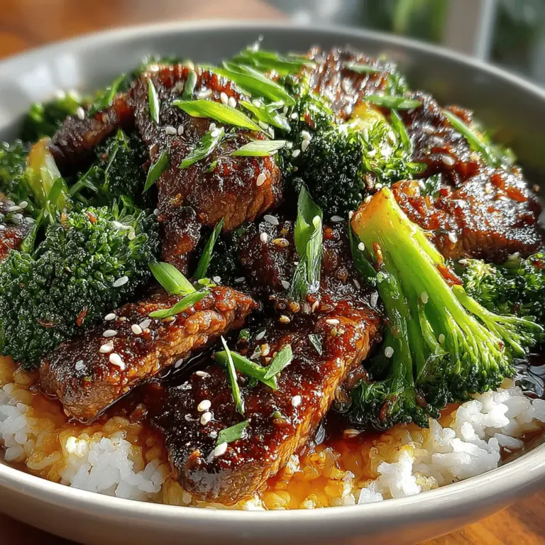 Welcome to the vibrant and mouthwatering world of Asian cuisine, where flavors and textures come together to create unforgettable meals. Among the many culinary treasures, Beef & Broccoli Blitz Stir-Fry stands out as a beloved classic, cherished not only for its delicious taste but also for its convenience. This quick and easy recipe is perfect for busy weeknights, allowing you to whip up a satisfying dinner in a matter of minutes. With tender beef sirloin, vibrant broccoli, and a savory stir-fry sauce, this dish encapsulates the essence of home-cooked comfort food with an Asian twist.