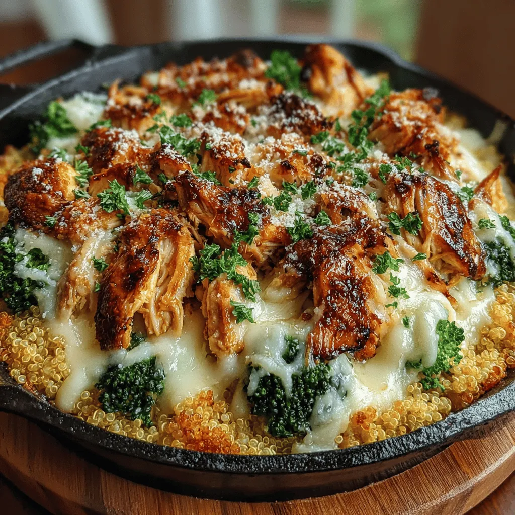 In a world where health-conscious eating meets comfort food cravings, Cheesy Chicken & Broccoli Delight stands out as a perfect solution for families seeking nutritious yet indulgent meal options. This dish artfully combines tender chicken, vibrant broccoli, and protein-packed quinoa, all enveloped in a rich, creamy cheese sauce. It embodies the growing trend of making wholesome ingredients the star of comforting meals, ensuring that every bite is both satisfying and nourishing.