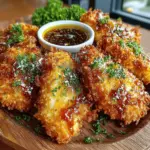 Chicken tenders are a beloved comfort food that holds a special place in the hearts (and stomachs) of many. These delightful strips of chicken are not only easy to prepare but also incredibly versatile, making them a favorite among both children and adults alike. Whether served as an appetizer, a main dish, or a party snack, chicken tenders offer a satisfying crunch and a juicy bite that is hard to resist. In this article, we will dive into the recipe for Crunchy Golden Chicken Tenders paired with a Sweet Honey Mustard Dip, a combination that promises to elevate your dining experience.