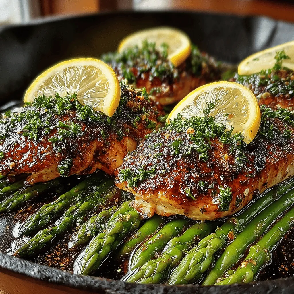 In the realm of weeknight dinners, few recipes can compete with the delightful simplicity and flavor of One-Pan Zesty Lemon Garlic Chicken & Asparagus. This dish not only tantalizes the taste buds but also offers a vibrant and fresh twist that can elevate your dining experience. Perfectly cooked chicken paired with tender asparagus, all enveloped in a zesty lemon garlic marinade, makes for a meal that is both satisfying and nourishing.