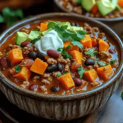 Hearty Turkey and Sweet Potato Chili Recipe