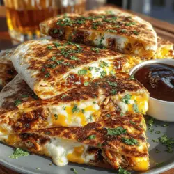 Quick BBQ Chicken Quesadillas Recipe
