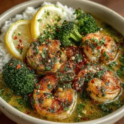 Garlic Butter Marvel: Shrimp & Broccoli Delight