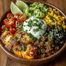 Savory Turkey and Sweet Potato Bowls